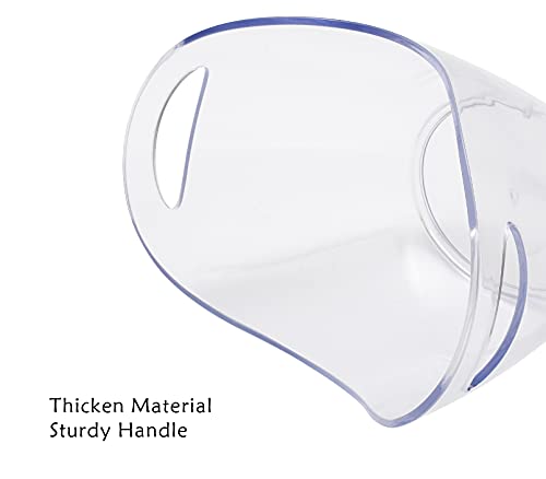 8L Large Ice Buckets Clear Acrylic Drink Bucket Beverage Tub Wine Champagne Bucket For Parties And Home Bar #TOP2