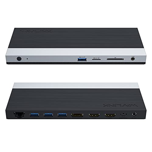 Amazon.co.jp: WAVLINK USB C 三重ディスプレイ ドッキング