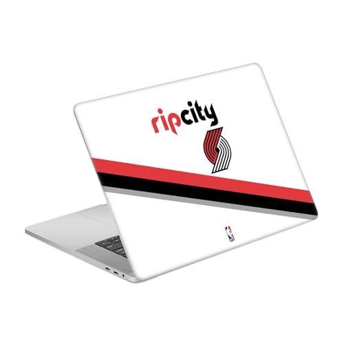 Skin Portland Trail Blazers pour MacBook Pro 15.4 A1707 Autocollant Vinyle Blanc
