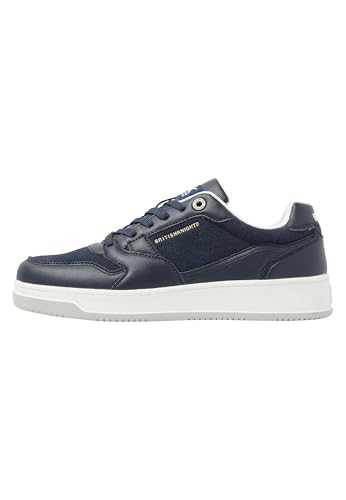 Basket BK British Knights Homme Dex noire et blanche confortable