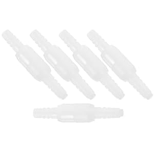 5 Pcs Oxygen Tubing Swivel Connector Supply for Home Oxygen, 360 Degree Swivel, Avoid Tube Tangles, Oxygen Concentrator Accessories, Oxygen Therapy Products