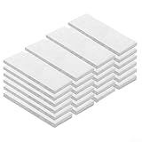 Honseadek Kaminzubehör, Bioethanol-Schwamm-Wollkern, hitzebeständige Faser-Baumwollbrenner für Ethanol-Feuer, längere Brenndauer, Dochte (5,1 x 11,9 cm)