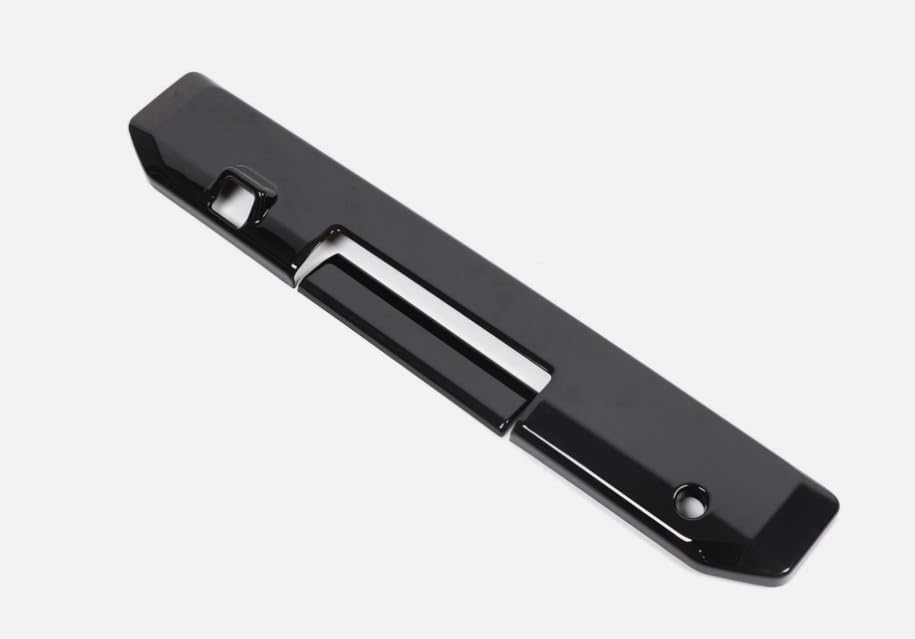 Fit for Mitsubishi Triton L200 2024-2025 Accessories，Tailgate Exterior Door Handle Trim Cover, Rear Trunk Grab Handle Cover Trims ABS (Black)