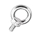SamIdea 5-Pack M8 Stainless Steel Shoulder Lifting Eye Bolt Ring with Male Thread