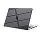 eleger Hülle kompatibel mit MacBook Air 13 Zoll M4 A3240 M3 A3113 M2 A2681, erschienen 2025 2024 2022, Harte Case für Mac Book Air 13,6 Zoll, Schwarzklar
