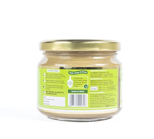 Image of Jindal Cocoa Cocoburst Pistachio Spread with 40% Pistachios - Creamy Pistachio Butter & Pista Cream for Kunafa - 300g | Cocoa Butter Blend | No Palm Oil | Protein-Rich | No Trans Fat, Colors, or Preservatives | 100% Vegetarian.