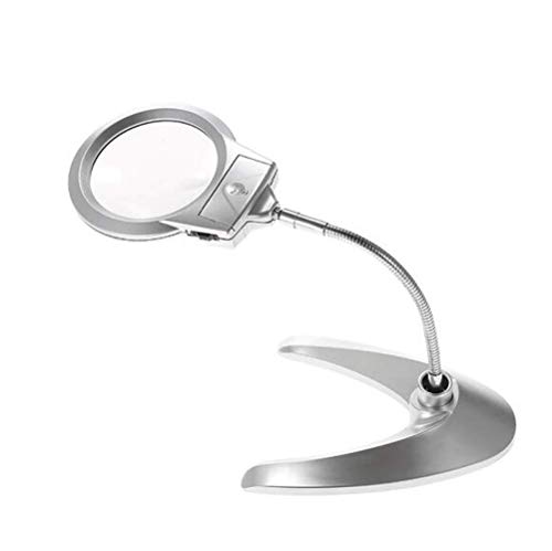 Loupe mains libres avec lumière pour lire au lit et travaux manuels de précision