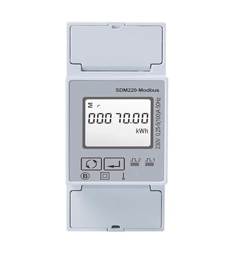 �G�l���M�[���[�^�[ SDM220 0 25 �` 5 A 220V/230V 50Hz/60Hz �P�����b�g���d�� RTU �t��