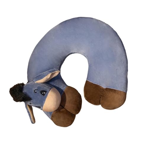 Almohada cervical para niños, almohada de viaje para niños, almohada cervical para mascotas, almohada de viaje suave para aviones, almohada cervical en forma de U para niños para relajarse