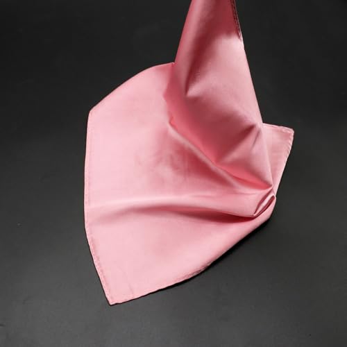 Image of Satin Mens Pocket Square with Holder, 11.8'' Suit Handkerchiefs for Men Wedding Business Casual