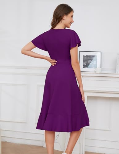 Image of DRESSTELLS Women's Cocktail Dresses 2026, Formal Fall Wedding Guest Dress