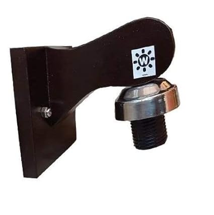 WHITERAY Wooden Decorative Surface Mounted Classic Wall Lamp/Wall Light/Light/Sconce for Home Decor_Brown, Bulb Not Included (Vintage Wall)