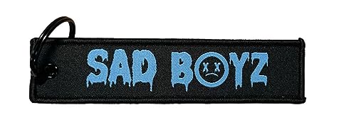 SAD BOYZ JDM JET TAG KEYCHAIN (Black/Blue)