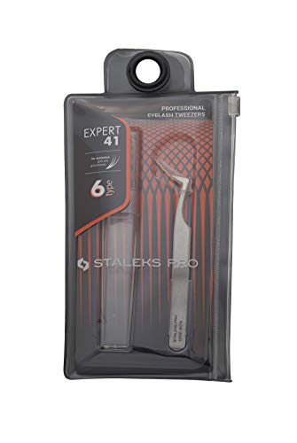 Vj Professional Eyelashes Tweezers for Beautician Lashes Extensions (Type 6), Silver - Image 4