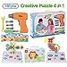 Building Block Games Set with Toy Drill & Screwdriver Tool Set | Educational Building Blocks Construction Games