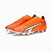PUMA Ultra Match FG/AG Ultra Orange/Puma White/Blue Glimmer 10 D (M)