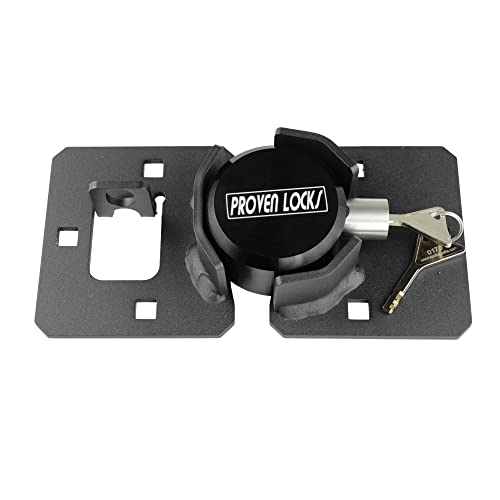 Proven Industries Puck Lock and Hasp Kit, StorageDoor Lock, Made in