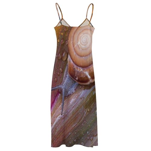 Robe de plage décontractée Escargot pour vos vacances et sorties d'été - 4