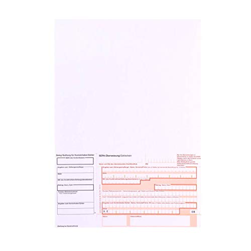 1000 x Überweisungsträger Überweisungsformular SEPA Zahlschein...