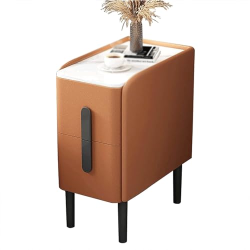 Table d'appoint moderne avec solution de rangement et tiroirs de chambre