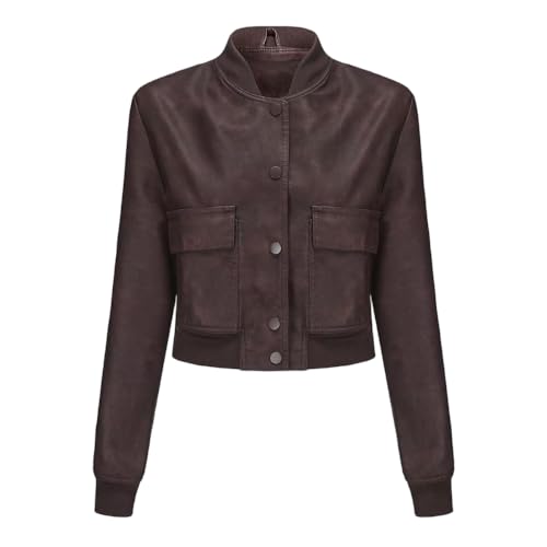 Veste en cuir et cardigan NYSDM pour un look fluide sans effort
