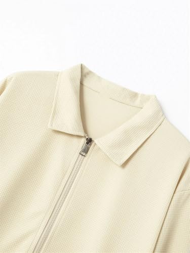 Men's Slim Fit Zipper Pocket Long Sleeved Sportswear Cardigan Jacket Set Long Pants Two-Piece Set4