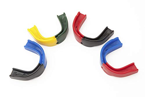 PROTETORBUCAL DUAL COLOR PROFISSIONAL VERDE/AMARELO.