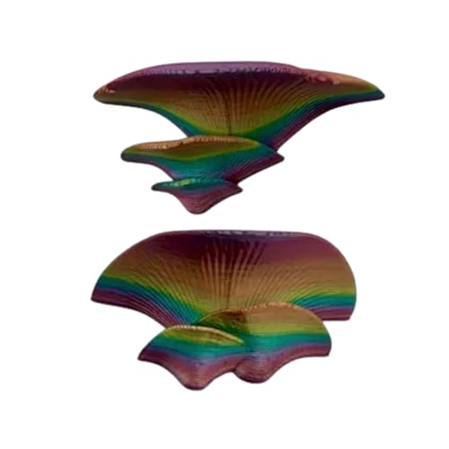 テラリウム爬虫類装飾、ヘビ用ツーピース生息地、リアルな3D植物セット、トカゲ、ヤモリ、フトアゴヒゲトカゲ、カニ、コオロギ、クモ、エキゾチック用ホームアクセサリー、1.97x0.98x0.98インチ