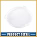 Partuto Car Dome Courtesy Sail Panel Light Lamp Lens Cover Car Interior Light Lens for Chevy Impala 1962-1967 Plastic White (Set of 2) Replacement