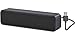 ADELGO Mini Portable Soundbar, USB Powered Computer Speaker Laptop Speaker for Desktop, PC, Checkout Counter - Plug and Play (Gray)