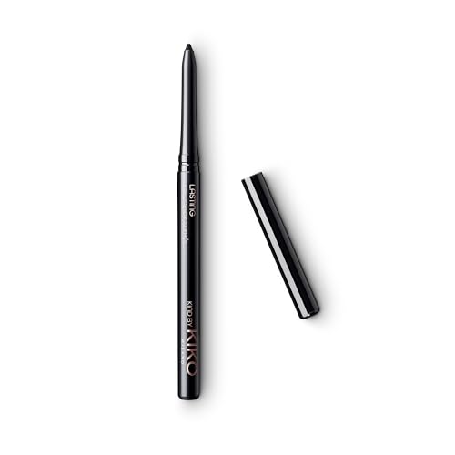 KIKO Milano Kind by KIKO Lasting Eyeliner &Khol 01, Lápiz Para El Interior Y El Exterior De Los Ojos