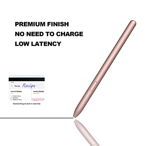 Image of Tab S7 Fe Pen Replacement Pointer Stylus - S Pen For Galaxy Tab S7, Plus, Fe(Without Bluetooth) - Rose Gold