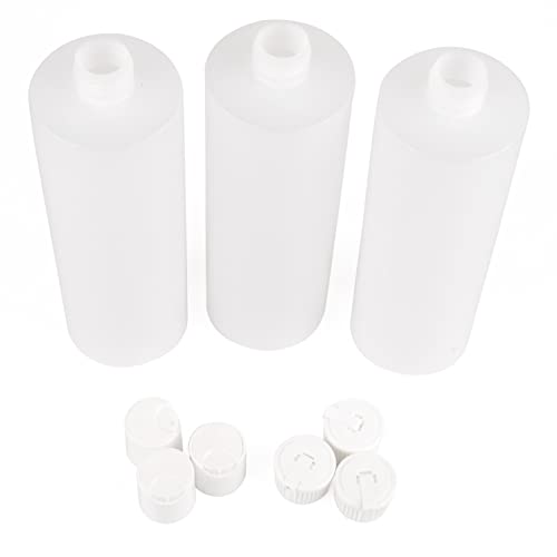 Impresa 3 Pack 16Oz Plastic Bottle With 6 Caps In 2 Styles - Bpa Free Latex-Free, Food-Grade, Great For Shampoo, Body Wash, Sauce And More #TOP1
