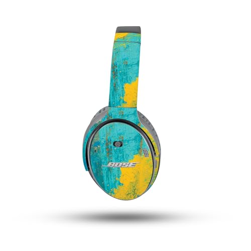 Image of MightySkins Skin Compatible with Bose QuietComfort 35 II Headphones - Acrylic Blue | Protective, Durable, and Unique Vinyl Decal wrap Cover | Easy to Apply, Remove, and Change Styles