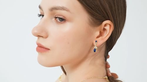 Image of GZWHD Wedding Jewelry Sets for Bride Bridesmaid Women Cubic Zirconia Necklace Earrings Bracelet Set Gift for Mother Friend Wife Daughter Sister Party Prom Jewelry