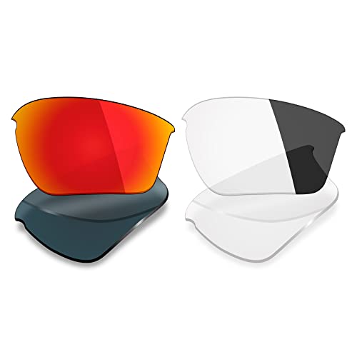 Image of Mryok 2 Pair Polarized Replacement Lenses for Oakley Half Jacket 2.0 XL Sunglass - Options