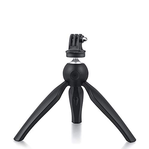 Wealpe Stativ Mount Adapter Stativadapter Halterung Kamera Zubehör Kompatibel mit GoPro Hero 11, 10, 9, 8, 7, Max, Fusion, Hero (2018), 6, 5, 4, Session, 3+, 3, 2, 1, DJI Osmo Action Kameras