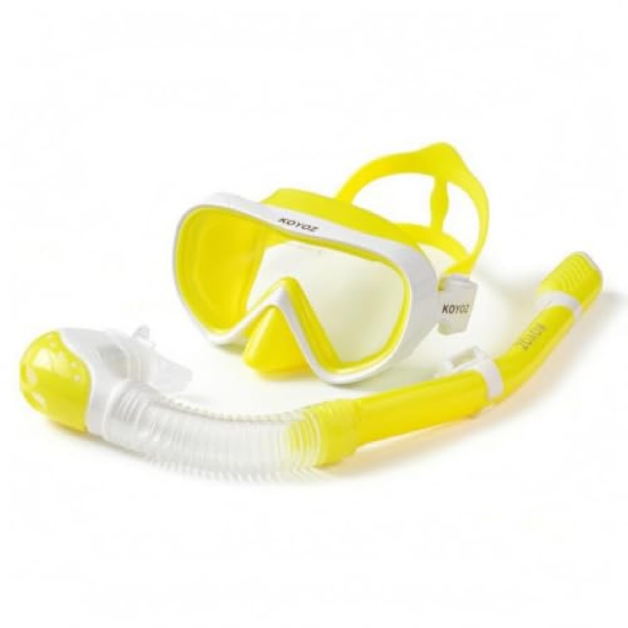 Adjustable Kids Snorkel Set with Soft Silicone Mask