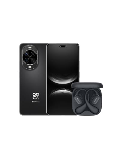 HUAWEI nova 14 Pro Móvil + FreeArc, Cámara Ultra Chroma, Cámara Frontal Doble para Retratos Ultra de 50MP, Control de Gestos por IA, 100 W SuperCharge, Impecable Pantalla de Cuatro Curvas 6,78', Negro