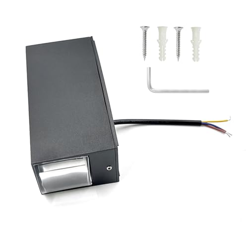 Lámpara de pared exterior impermeable IP65 con tres haces de luz LED de 18W