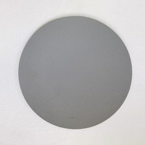 Cement Wall Light 5W Led Indoor Modern Wall Sconce, Contemporary Minimalist round Wall Mounted Decor Lighting Fixture, Industrial Concrete Wall Lights for Living Room Corridor Bedroom (Color :/Gray/M