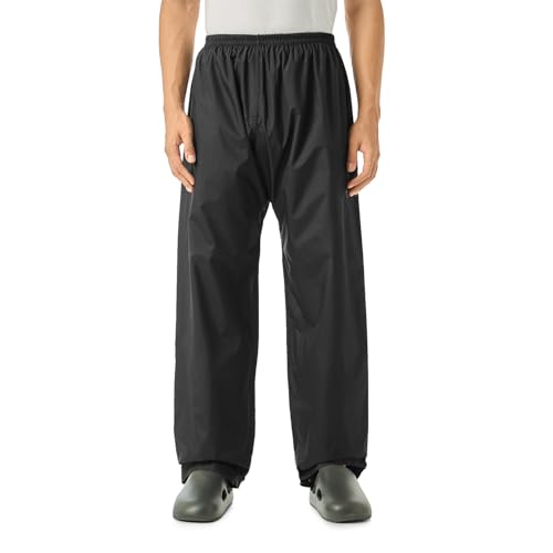 Boldfit Waterproof Raincoat Pant for Men & Women Lightweight, Windproof & Foldable PolyMicro PVC Rain Bottom with Elastic Waistband Monsoon Ready, Travel Friendly Outerwear for Commute, Outdoor Work Boldfit Waterproof Raincoat Pant for Men & Women Lightweight, Windproof & Foldable PolyMicro PVC Rain Bottom with Elastic Waistband Monsoon Ready, Travel Friendly Outerwear for Commute, Outdoor Work