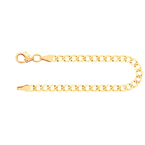 Bracelet gourmette en or jaune 585 333 EDELIND chaîne maille 3,1 mm