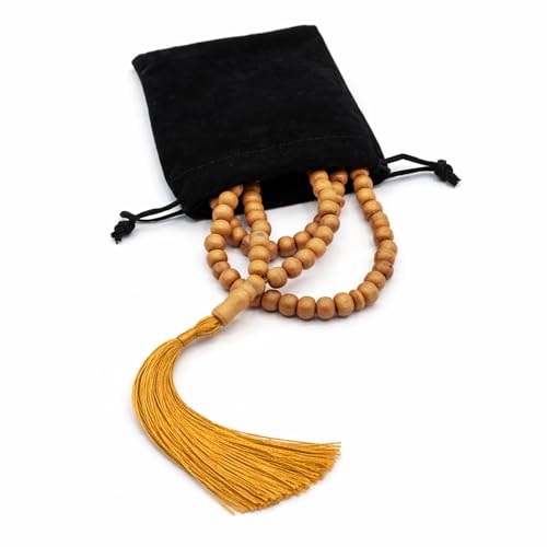 Image of Mandala Crafts Tasbih Muslim Prayer Beads 99 for Men & Women - Islamic Rosary Misbaha Tasbeeh Sibha - Zikr Dhikr Subha Beads for Ramadan Eid Gift
