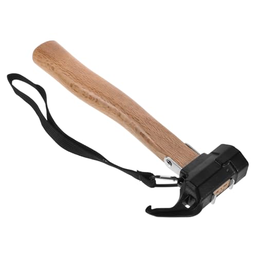 Mikikit Heavy Duty Ground Nail Hammer for Camping Tent Stake Puller Hammer Multi-function Outdoor Tool Non-slip Head Easy Nail Removal