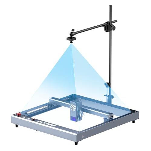 ACMER A500 LightBurn Camera for Laser Engravers 5MP Positioning Camera 450 x 450mm View Area Visual Preview Precise Positioning for P2 P1 S PRO S2 S2 PRO S1 and Most Laser Engravers