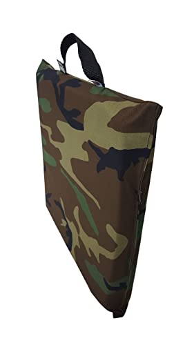 Padded Bleacher Stadium Seat Cushion, Seat Cushion,Made in USA. (Camouflage)