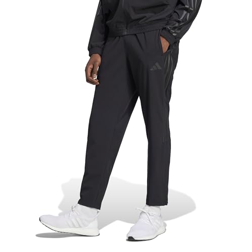 Adidas Mens House of Tiro Woven Sportswear Pants, Black, Small/Tall by adidas - Used condition - US$23.22