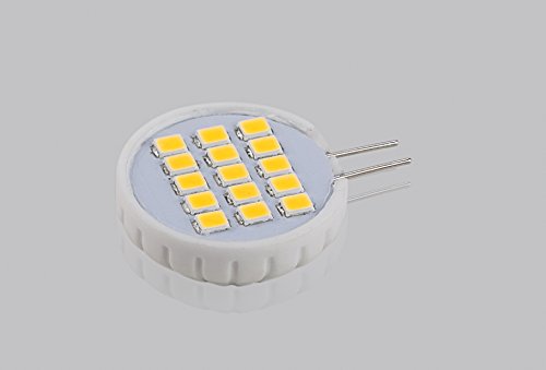 Cbconcept Ul Listed, Sidepin G4 Led Light Bulb, 10 Pack, 1.8 Watt, Dimmable,220 Lumen, Warm White 3000K, 180 Degree Beam Angle, 12 Volt,20W Equivalent, G4 Bi Pin Base Halogen Replacement Bulb #TOP2
