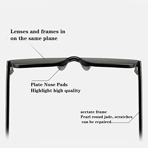 Sunglasses Sunglasses, Sunglasses for Driving, Black Brown for Driving (Color : A, Size : 148mm)3